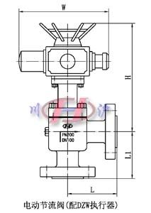 電動(dòng)節(jié)流閥(配DZW執(zhí)行器)
