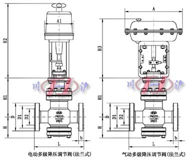 法蘭式多級降壓調(diào)節(jié)閥