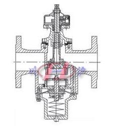 自力式流量平衡閥結(jié)構(gòu)圖